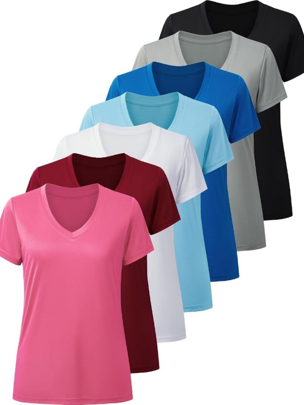 Moisture-Wicking Quick-Dry Workout Shirts for Women | Athletic Gym Performance
